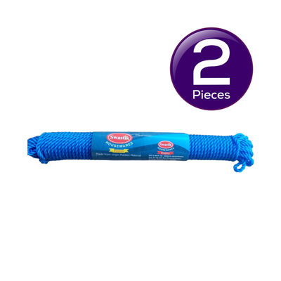 Soham Housewares Cloth Hanging Rope For Both Indoor And Outdoor Purpose- 15 m | Assorted 1 pc Combo