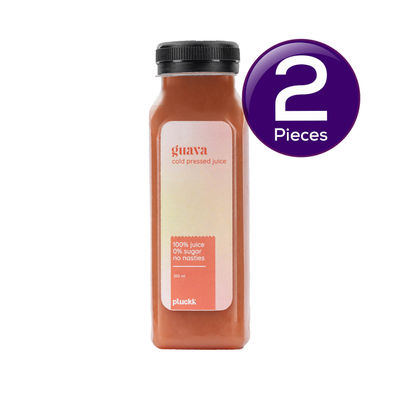 Pluckk 100% Fresh Guava Juice 250 ml Combo