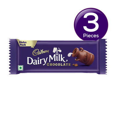 Cadbury Dairy Milk Chocolate Bar 52 g Combo