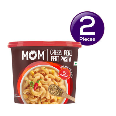 MOM Cheesy Peri Peri Pasta 74 g Combo
