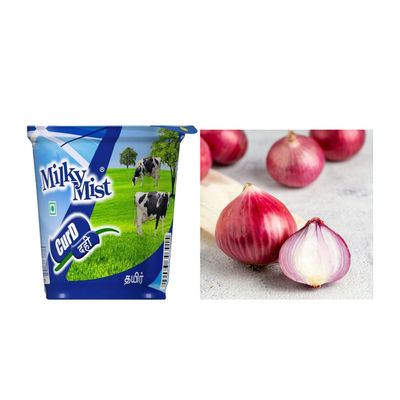Milky Mist Plain Curd Cup(1pc) & Onion(1pc) Combo