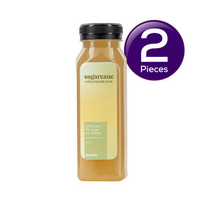 Pluckk 100% Fresh Sugarcane Juice 250 ml Combo