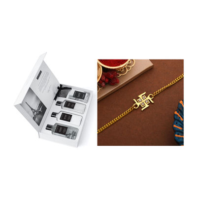 Kimirica French Note Indulgence Gift Set(1pc) & Voylla Auspicious Swastik Braceletstyle Rakhi(1pc) Combo
