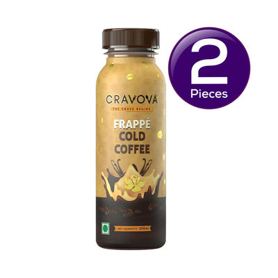 Cravova Frappe Cold Coffee 200 ml Combo