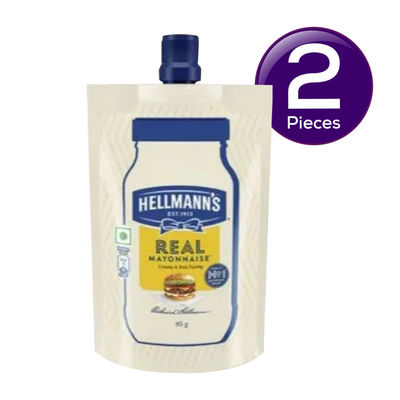 Hellmann's Eggless Mayonnaise World's No.1 Mayonnaise Brand 85 g Combo