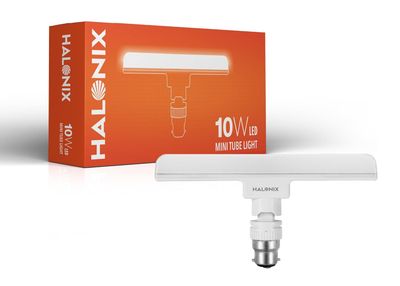 Halonix 10W B22 White T Bulb Mini Tubelight