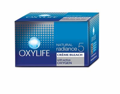 Oxylife Natural Radiance 5 Creme Bleach - With Active Oxygen