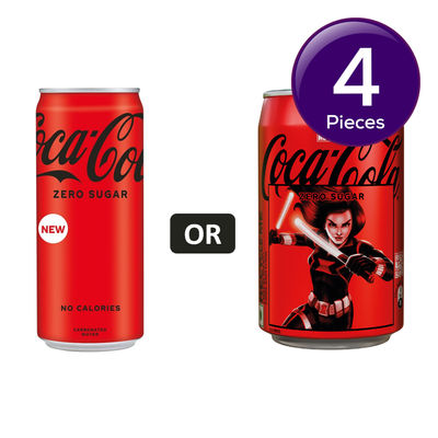 Coke Zero Can 300 ml Combo