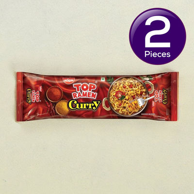Top Ramen Curry Veg Instant Noodles 420 g Combo