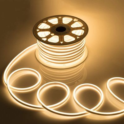 DesiDiya Neon Warm White Decorative Led Lights With Adapter - 5 Meters, Soft Glow - Warm White