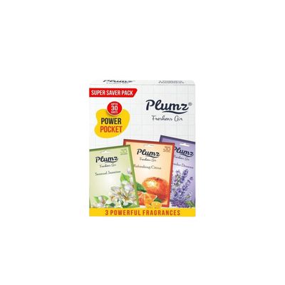 Plumz Assorted Zipper Pocket Air Freshener