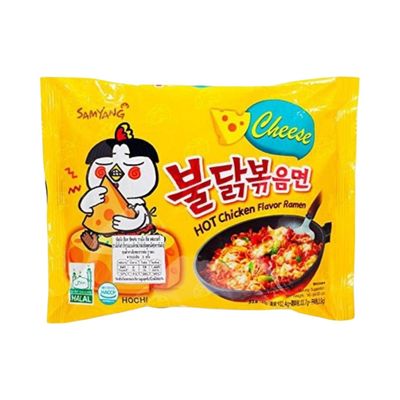Korean Samyang Cheese Flavour Hot Chicken Noodles Non Veg