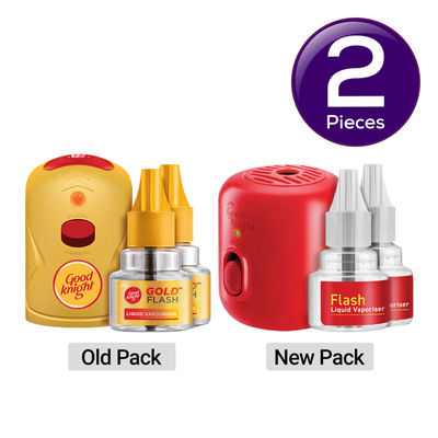Goodknight Flash Liquid Vaporizer, Mosquito Repellent - Combo Pack 90 ml Combo