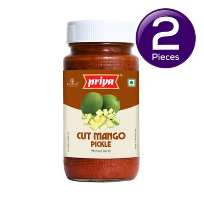 Priya Cut Mango Pickle 300 g Combo