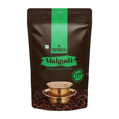 Continental Malgudi Filter Coffee Pouch (60% Coffee - 40% Chicory)