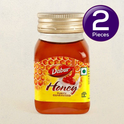 Dabur Honey - 100% Pure,Â  World's No.1 Honey Brand (No Sugar Adulteration) 100 gms Combo