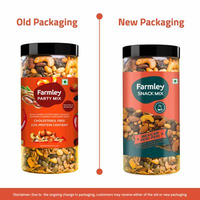 Farmley Snack Mix Nuts | Mexican Peri Peri