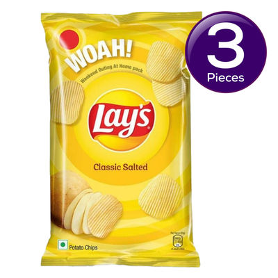 Lay's Classic Salted Potato Chips 82 g Combo
