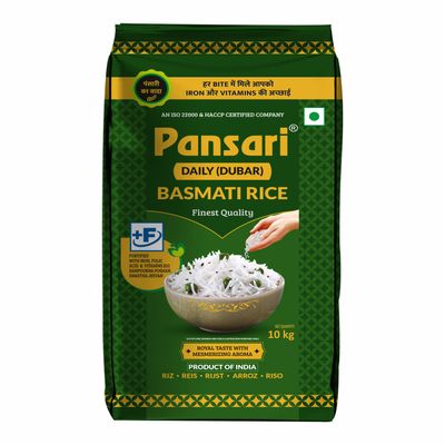 Pansari Daily Long Basmati Rice With 2 years Grain Age