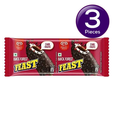 Kwality wall's Feast - Blackforest Stick 70 ml Combo