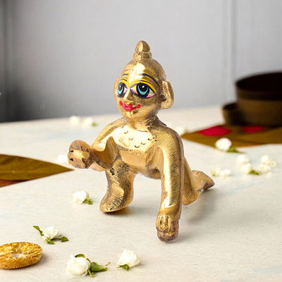 Jai Kashi Brass Laddu Gopal