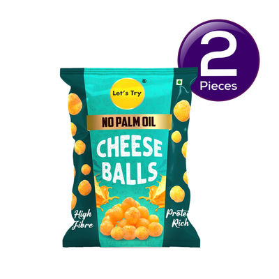 Let's Try Cheese Balls 60 g Combo