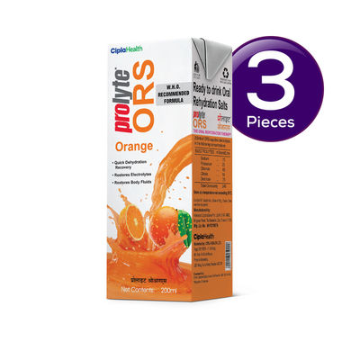 Prolyte ORS Liquid - Orange Flavour Combo