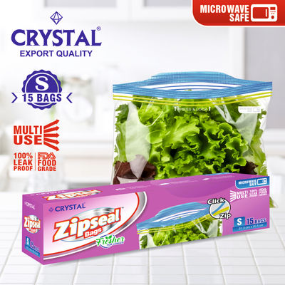 Crystal Small Zip Seal Bag