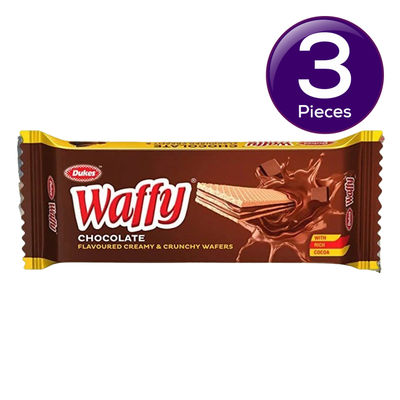 Dukes Waffy Chocolate Wafers 60 g Combo
