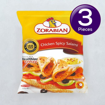 Zorabian Chicken Spicy Salami 250 g Combo