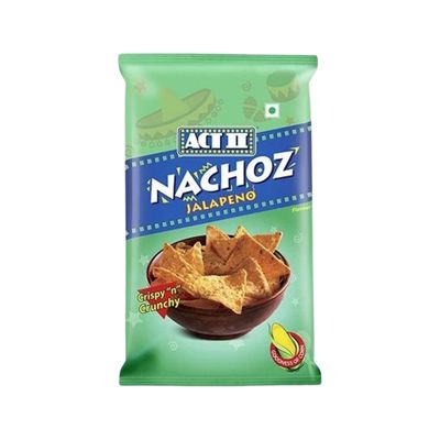 ACT II Nachoz Jalapeno, Tortilla Chips, Ready to Eat Snacks