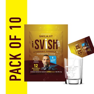 Svish Shilajit Effervescent Powder | Packet