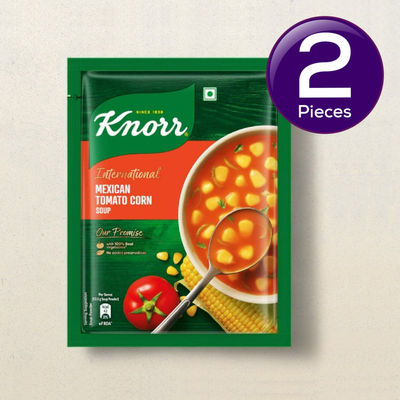 Knorr International Mexican Tomato Corn Soup 50 g Combo