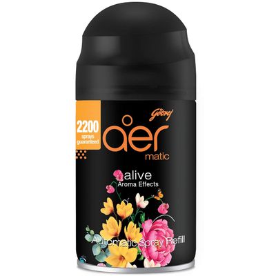 Godrej Aer Matic Refill - Automatic Room Fresheners - Alive
