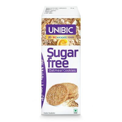 UNIBIC Sugar Free Oatmeal Cookies