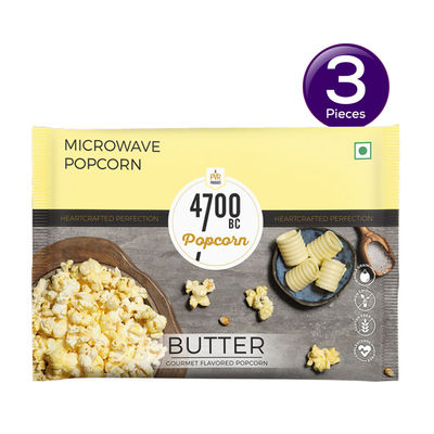 4700BC Microwave Popcorn Butter Bag 85 g Combo