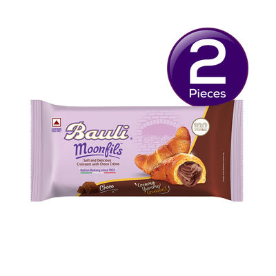 Bauli Moonfils Croissants Choco Cream (Egg) 50 g Combo