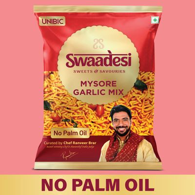 UNIBIC Swaadesi No Palm Oil Mysore Garlic Mix