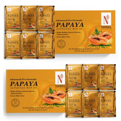 NutriGlow Natural's Advanced Pro Formula Papaya Facial Kit