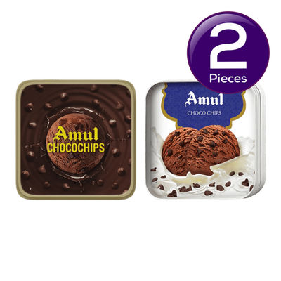 Amul Chocochip Ice Cream Tub 1 l Combo