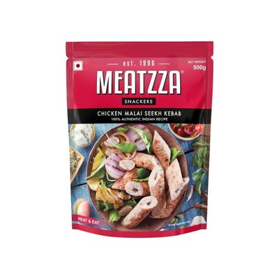 Meatzza Chicken Malai Seekh Kabab