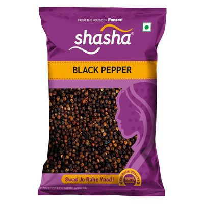 Shasha Whole Peppercorns/Kali Mirch - From The House Of Pansari