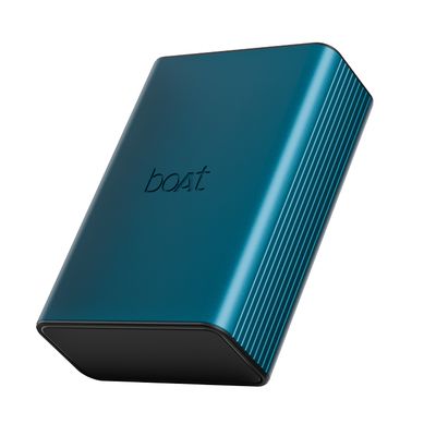 boAt 20000mAh Power Bank w/ 2-Way 22.5W Fast Charging & Smart IC Protection - PB400 Pro (Steel Blue)