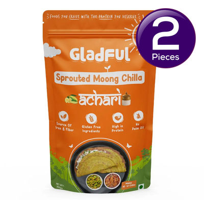 Gladful Achari Instant Chilla 200 g Combo
