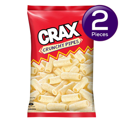 Crax Crunchy Pipes Puffs 75 g Combo
