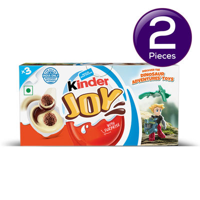 Kinder Joy Chocolate For Boys Multipack | Pack Of 3 60 g Combo
