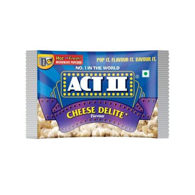 ACT II Microwave Popcorn - Cheese Delite, Hot & Fresh in 3 mins