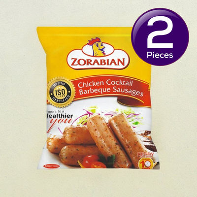 Zorabian Chicken Cocktail Barbeque Sausages 250 g Combo