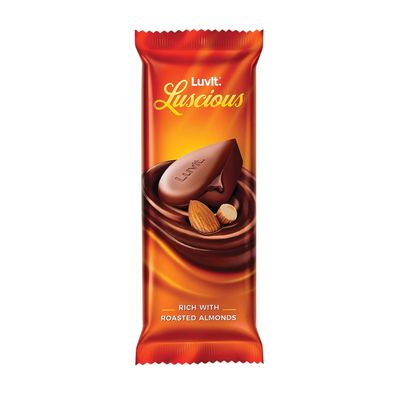 Luvit Luscious Roasted Almond Chocolate Bar