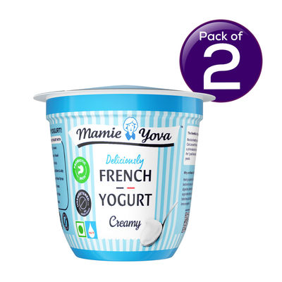 Mamie Yova French Yogurt- Creamy 400 g Combo